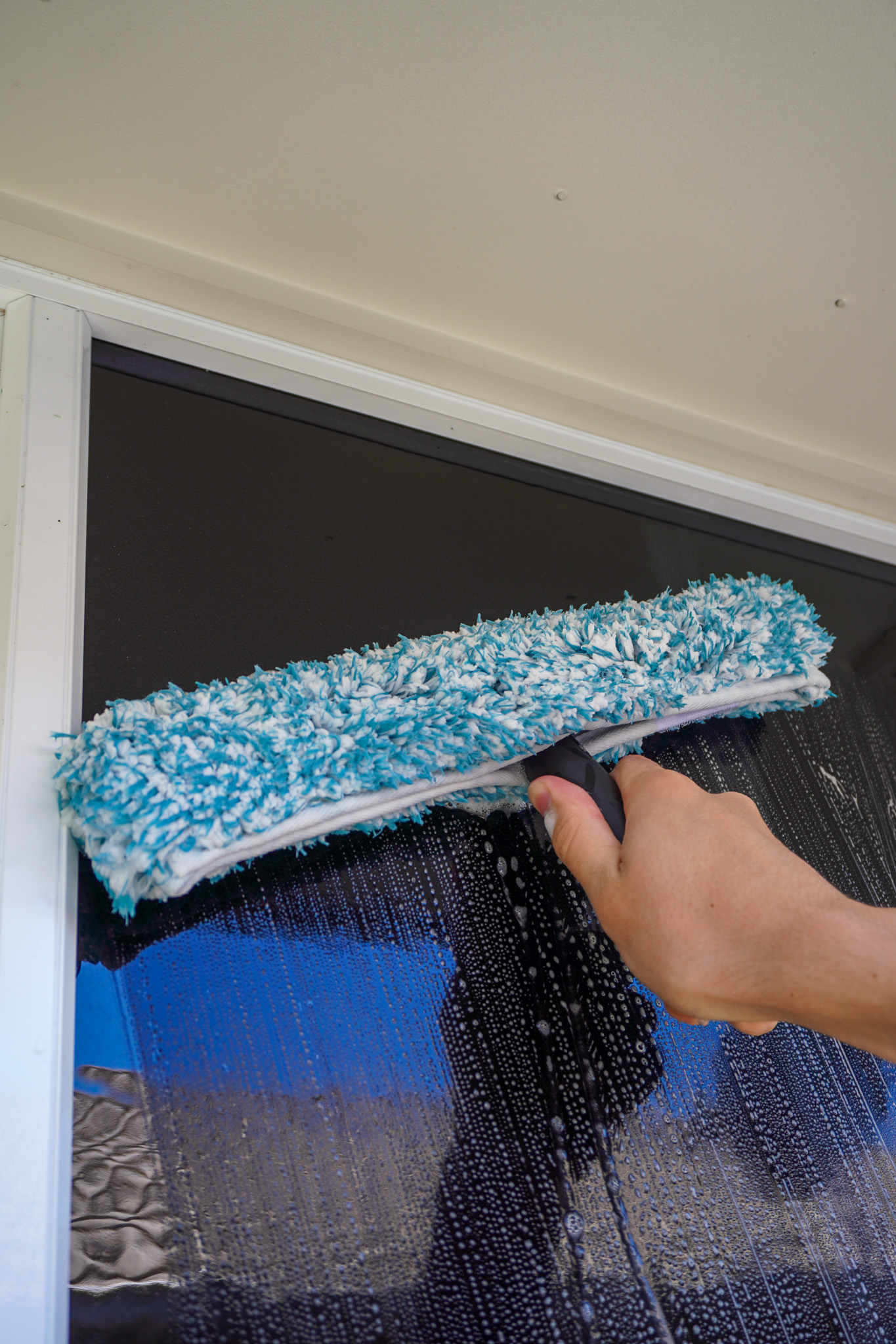 Step 3, Glass cleaning