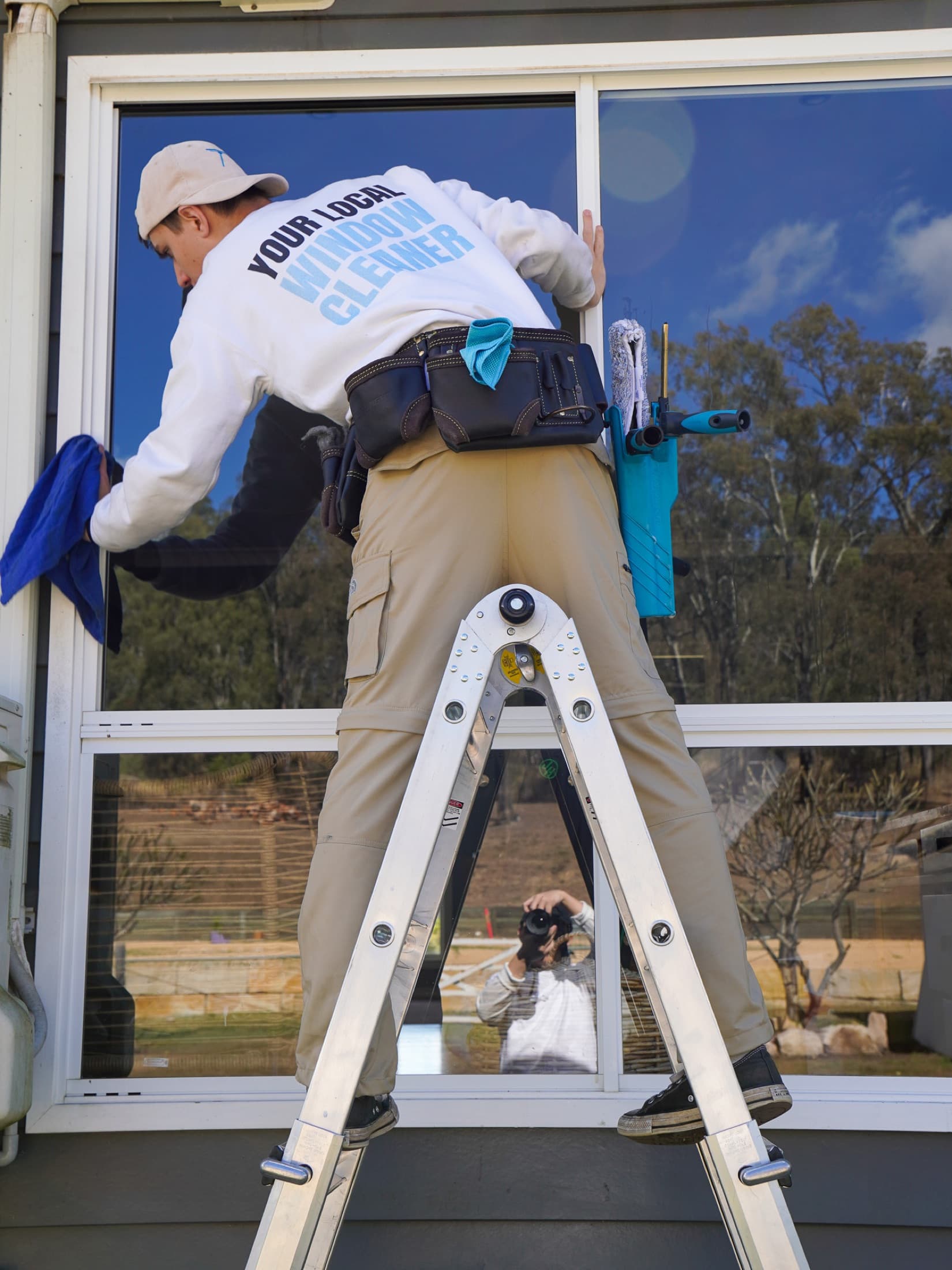 Gatton Window Cleaning at work across the Lockyer Valley