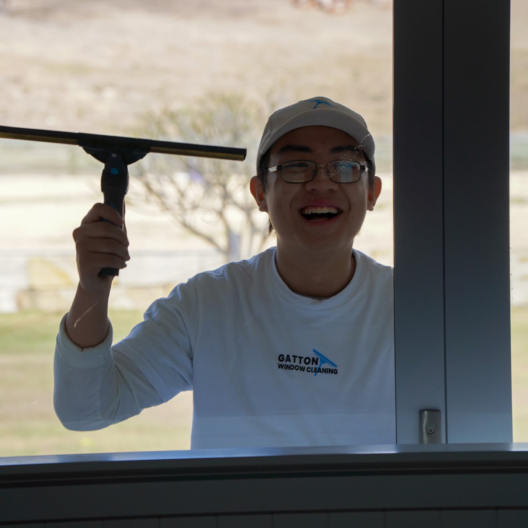 Matthew, window cleaning technician at GWC